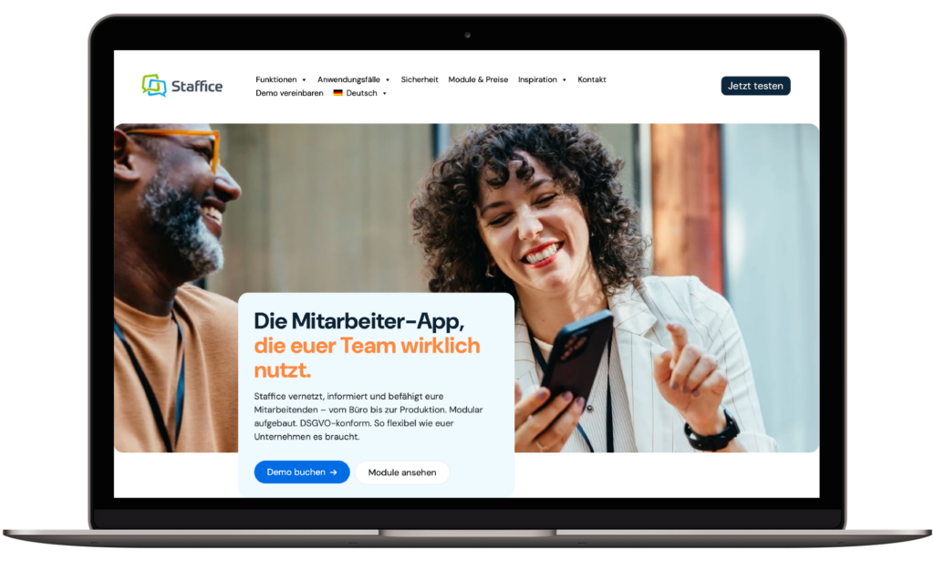 Staffice – Baukastenprinzip für interne Kommunikation